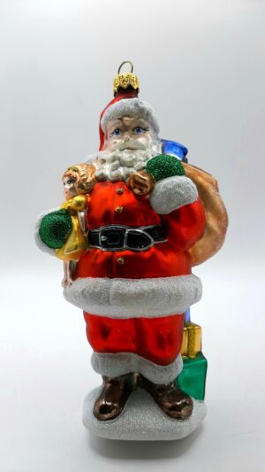 Mikołaj z workiem prezentów